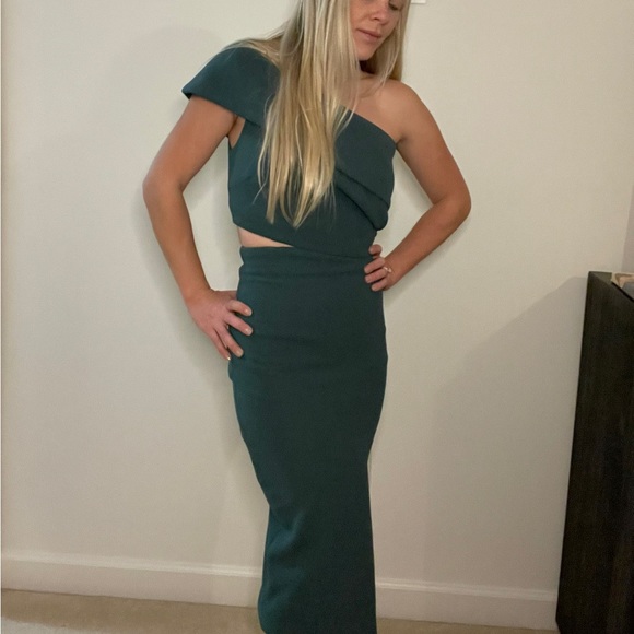 ELLIATT SERPENTINE DRESS in peacock - Picture 16 of 16